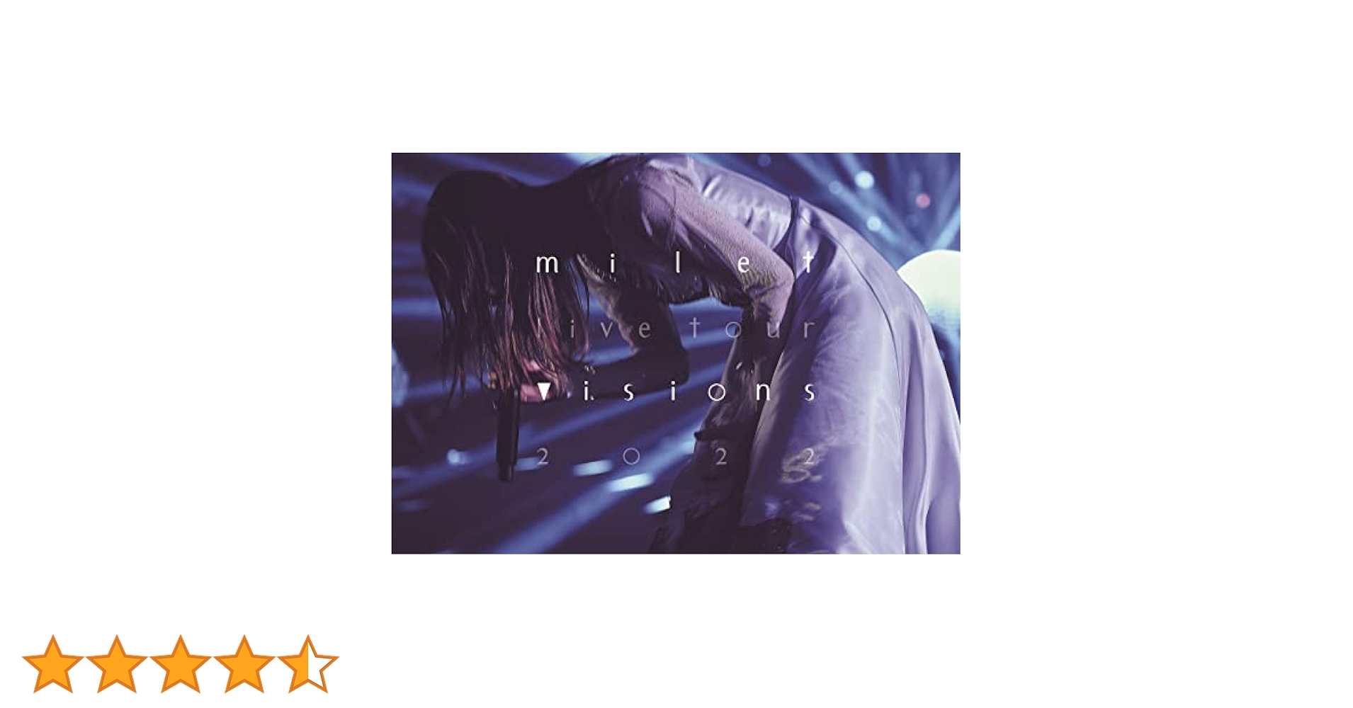 Amazon.co.jp: milet live tour “visions” 2022 (通常盤) (Blu